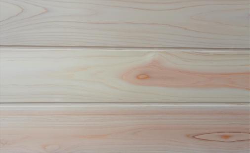 ヒノキ 羽目板(無塗装)　上小無地