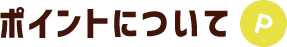 ポイントについて